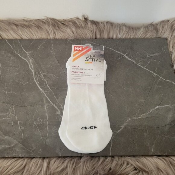 Helly Hansen Lifa Sport Socks 2 Pack NWT Size 11.5-12.5 - Picture 2 of 5